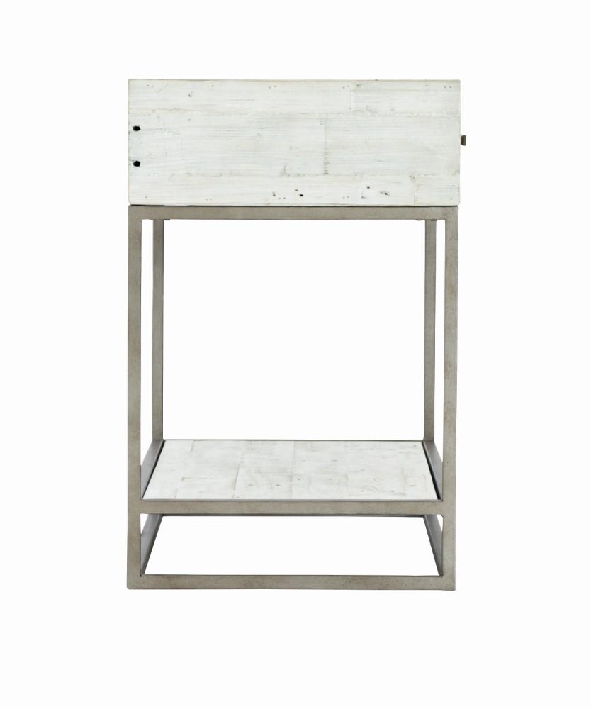 Bernhardt - Loft Alvar Nightstand in Brushed White - 398218W veiw 3