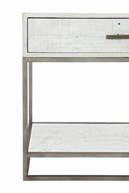 Bernhardt - Loft Alvar Nightstand in Brushed White - 398218W veiw 5