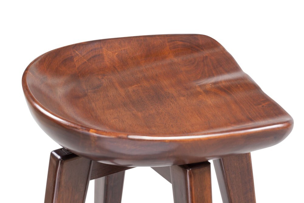 Boraam - 24in Bali Swivel Stool in Cappuccino - 54124 veiw 4