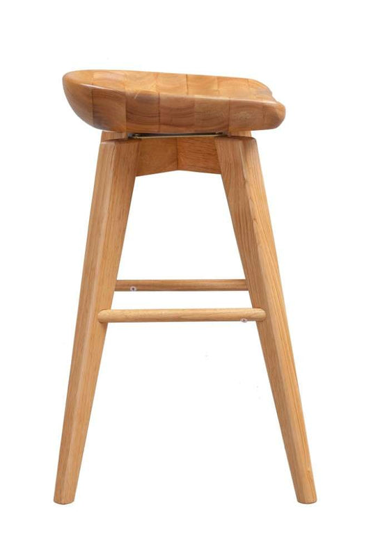 Boraam - 24in Bali Swivel Stool in Natural - 56124 veiw 2