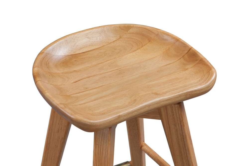 Boraam - 24in Bali Swivel Stool in Natural - 56124 veiw 4