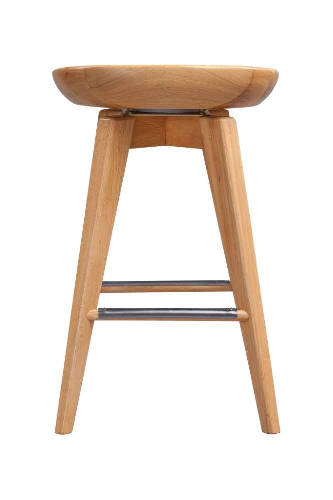 Boraam - 24in Bali Swivel Stool in Natural - 56124 veiw 5