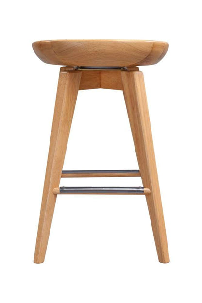 Boraam - 24in Bali Swivel Stool in Natural - 56124 veiw 5