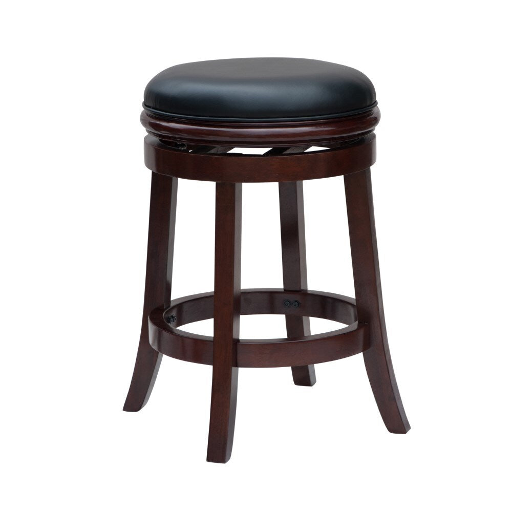Boraam - 24in Boraam Backless Counter Stool in Cherry - 44224 veiw 1