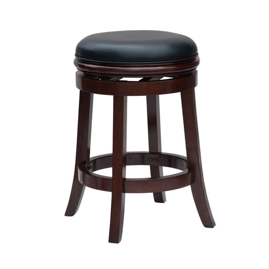 Boraam - 24in Boraam Backless Counter Stool in Cherry - 44224 veiw 1
