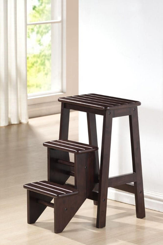 Boraam - 24in Step Stool in Cappuccino - 36824 veiw 2