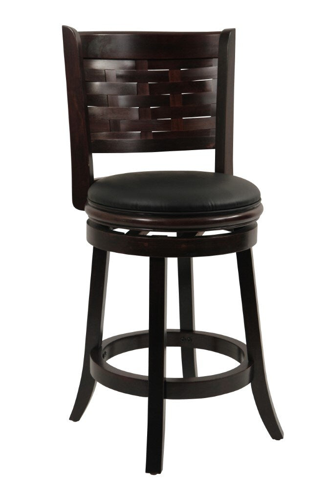 Boraam - 24in Sumatra Swivel Stool in Cappuccino - 48024 veiw 1