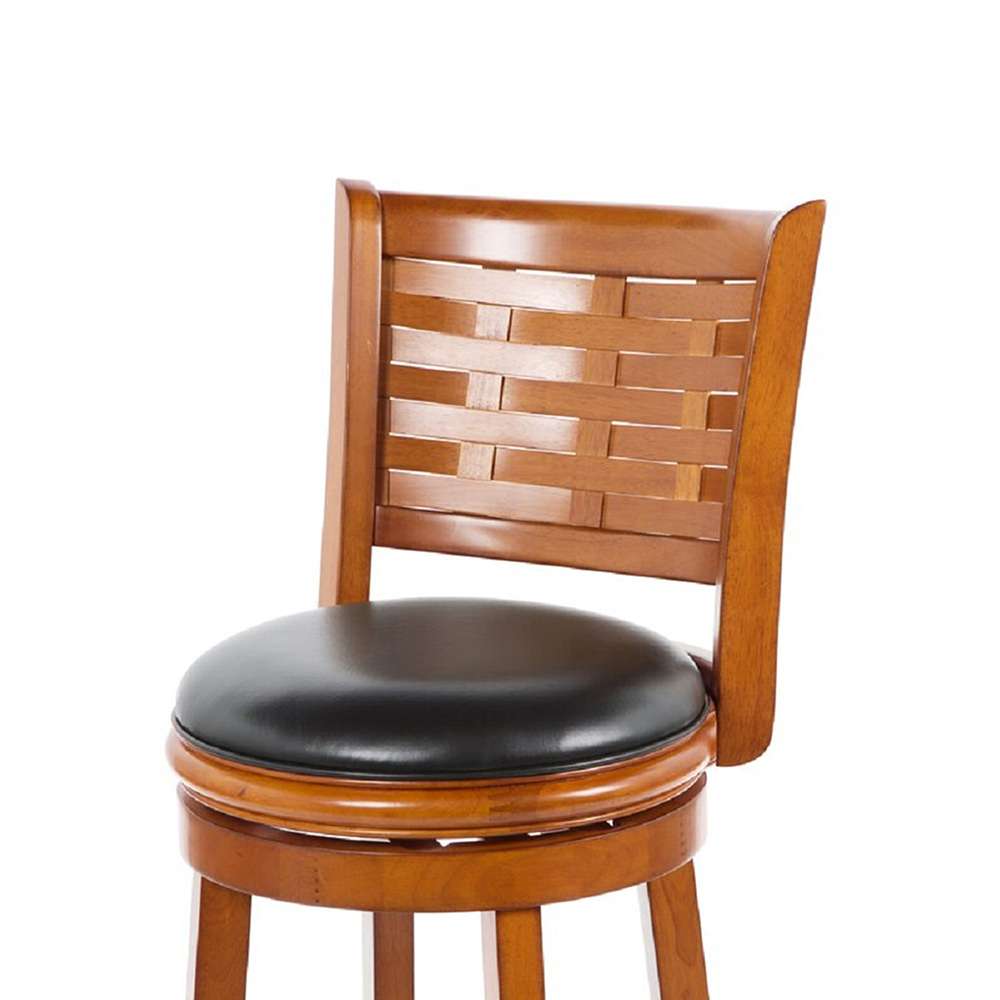 Boraam - 29in Sumatra Swivel Stool in Brush Oak - 41029 veiw 4