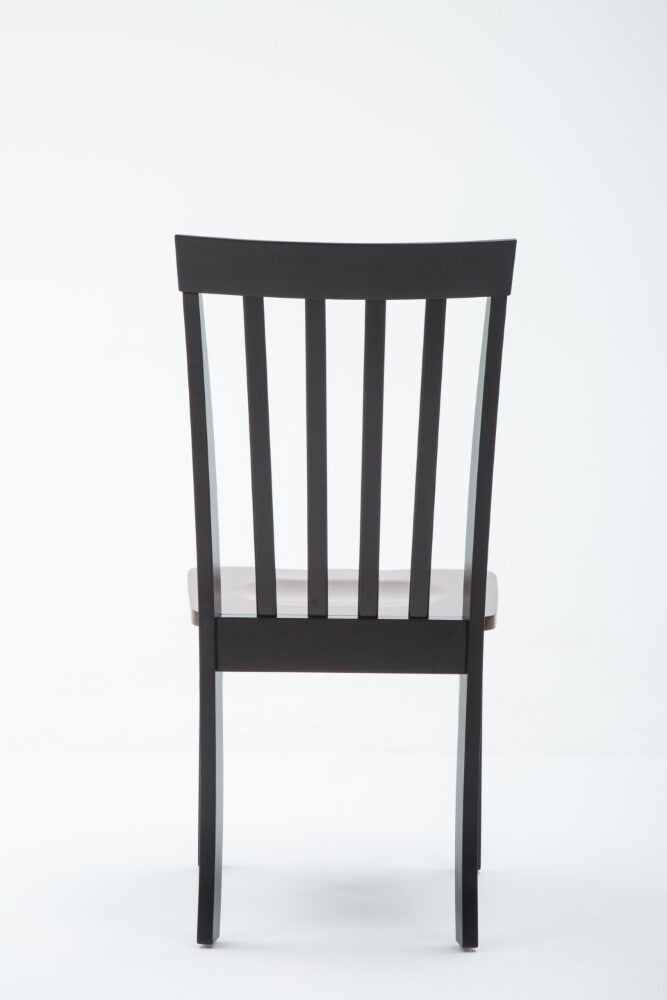 Boraam - Bloomington Dining Chair in Black and Cherry (Set of 2) - 21031 veiw 2