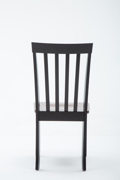 Boraam - Bloomington Dining Chair in Black and Cherry (Set of 2) - 21031 veiw 2