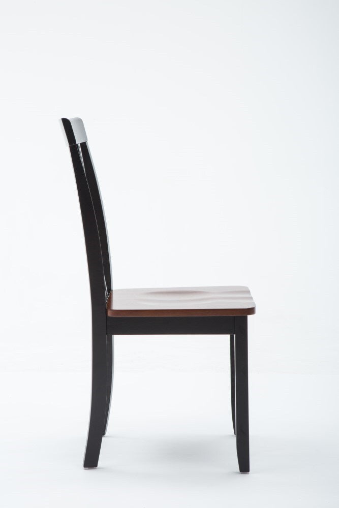 Boraam - Bloomington Dining Chair in Black and Cherry (Set of 2) - 21031 veiw 3