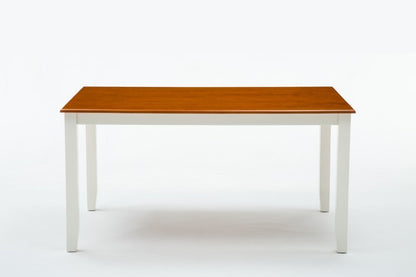 Boraam - Bloomington Dining Table in White and Honey Oak - 22030 veiw 1