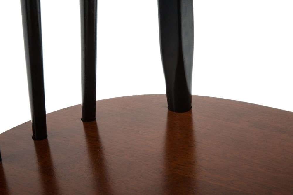 Boraam - Farmhouse Chair in Black and Cherry (Set of 2) - 31516 veiw 3