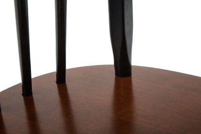 Boraam - Farmhouse Chair in Black and Cherry (Set of 2) - 31516 veiw 3