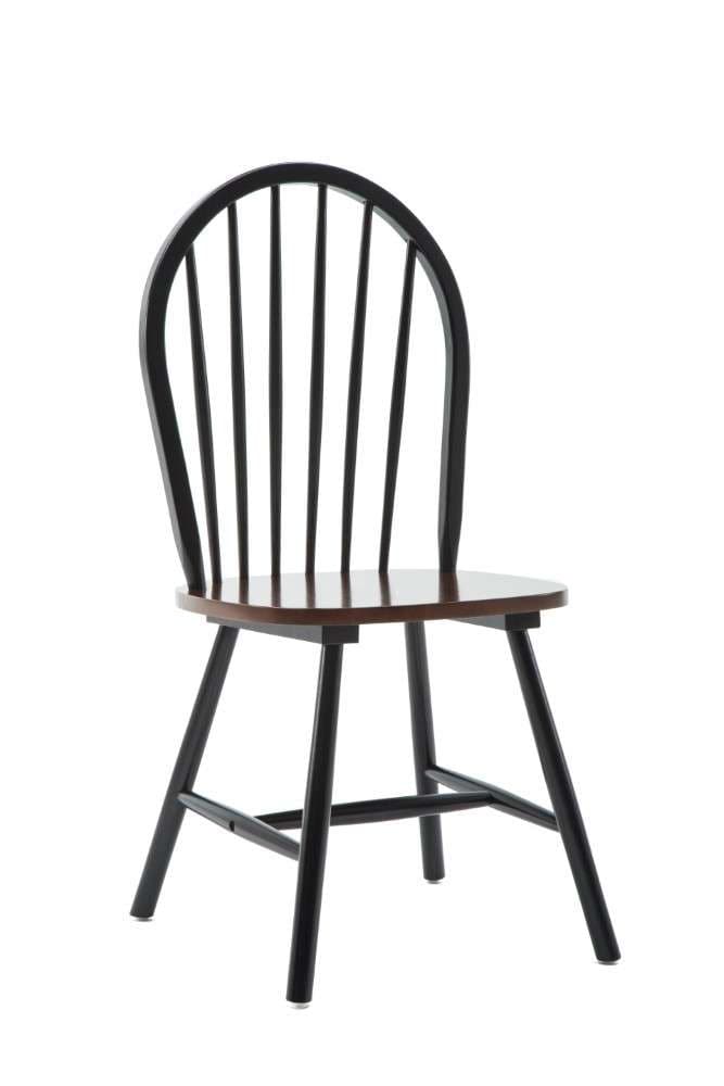Boraam - Farmhouse Chair in Black and Cherry (Set of 2) - 31516 veiw 5