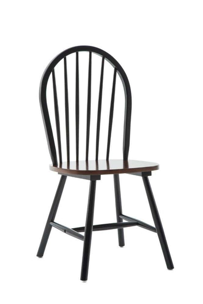 Boraam - Farmhouse Chair in Black and Cherry (Set of 2) - 31516 veiw 5