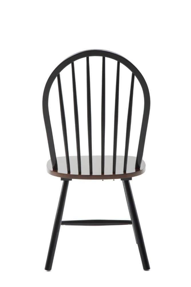 Boraam - Farmhouse Chair in Black and Cherry (Set of 2) - 31516 veiw 6