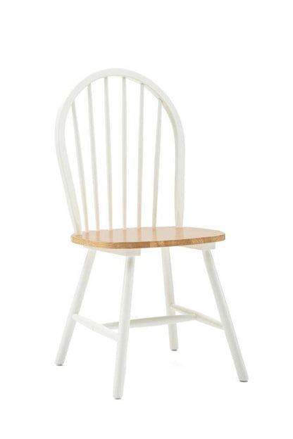 Boraam - Farmhouse Chair in White and Natural (Set of 2) - 31316 veiw 4