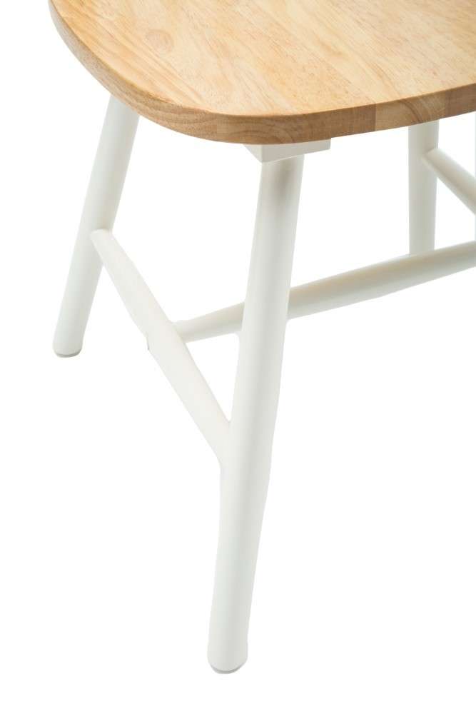 Boraam - Farmhouse Chair in White and Natural (Set of 2) - 31316 veiw 7