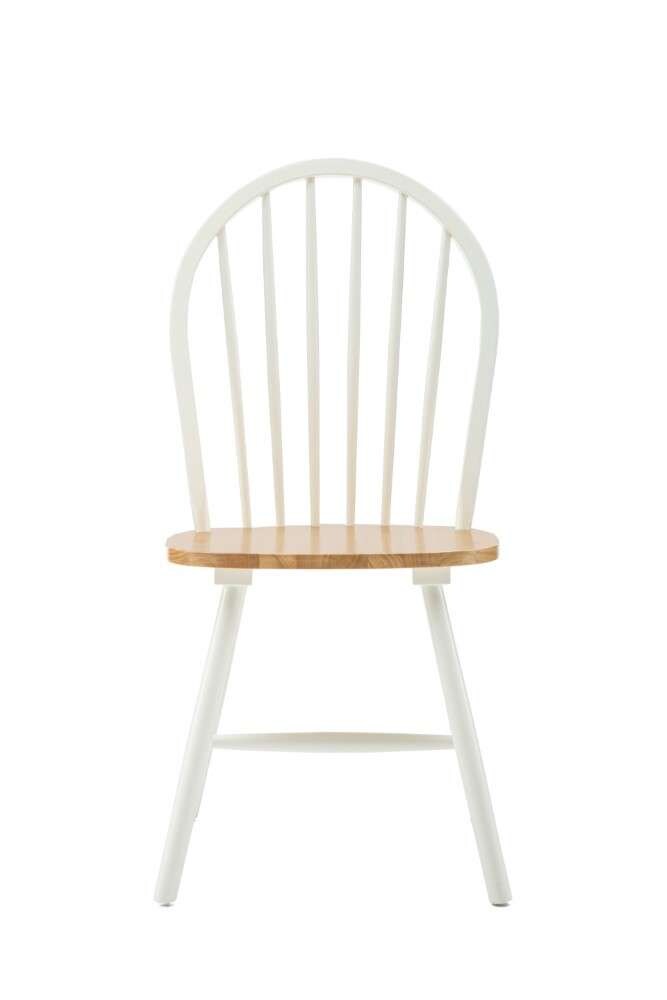 Boraam - Farmhouse Chair in White and Natural (Set of 2) - 31316 veiw 8