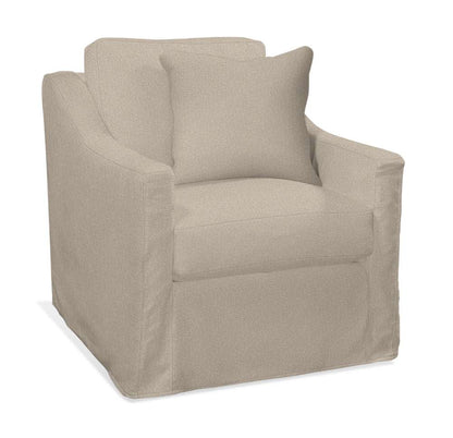 Braxton Culler - Oliver Chair with Slipcover (Beige Crypton Performance Fabric) - 731-001XP veiw 1