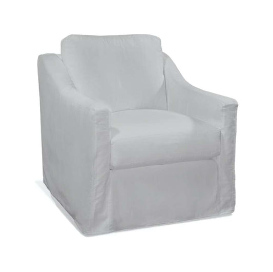 Braxton Culler - Oliver Swivel Chair with Slipcover (White Crypton Performance Fabric) - 731-005XP veiw 1