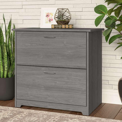 Bush Furniture - Cabot 2 Drawer Lateral File Cabinet in Modern Gray - WC31380 veiw 8