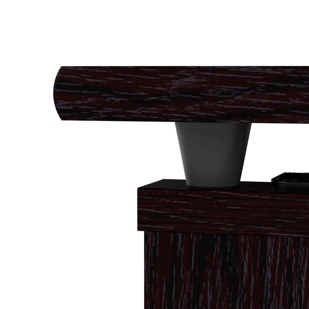 Bush Furniture - Cabot 72W 3 Position L Shaped Sit to Stand Desk in Espresso Oak - CAB050EPO veiw 8