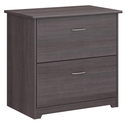 Bush Furniture - Cabot Lateral File Cabinet in Heather Gray - WC31780 veiw 1