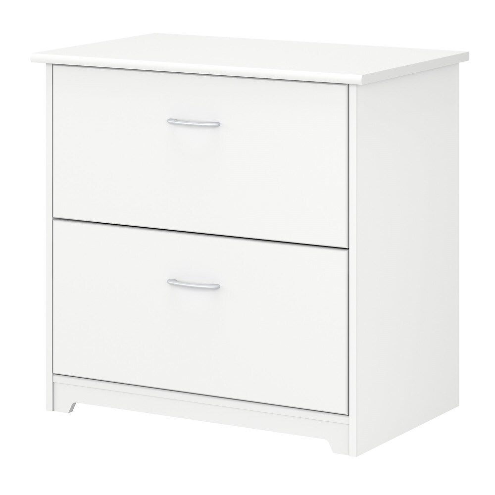 Bush Furniture - Cabot 2 Drawer Lateral File Cabinet in White - WC31980 veiw 1