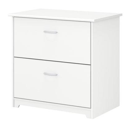 Bush Furniture - Cabot 2 Drawer Lateral File Cabinet in White - WC31980 veiw 1