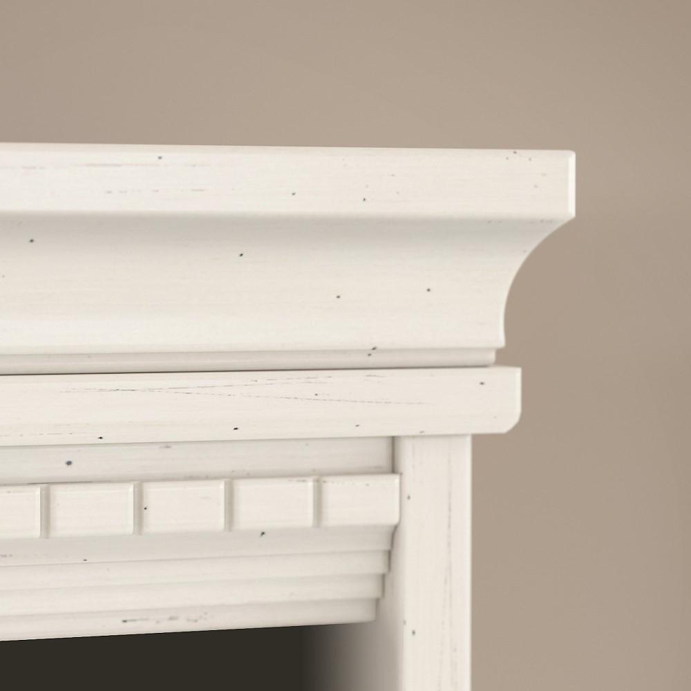 Bush Furniture - Fairview 5 Shelf Bookcase in Antique White - WC53265-03 veiw 3