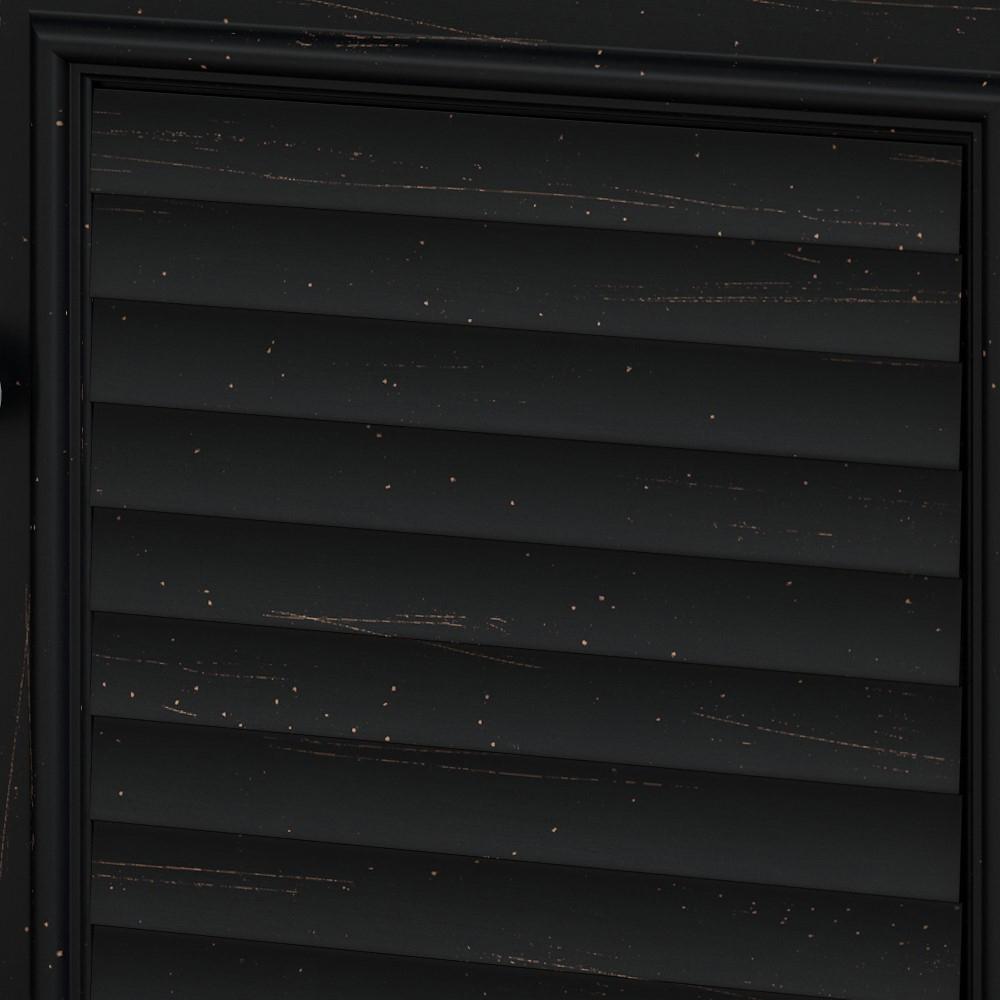 Bush Furniture - Fairview Small Storage Cabinet with Doors in Antique Black and Hansen Cherry - WC53996-03 veiw 4