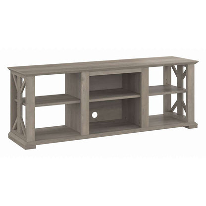 Bush Furniture - Homestead 60W TV Stand in Driftwood Gray - HOV160DG-03 veiw 1