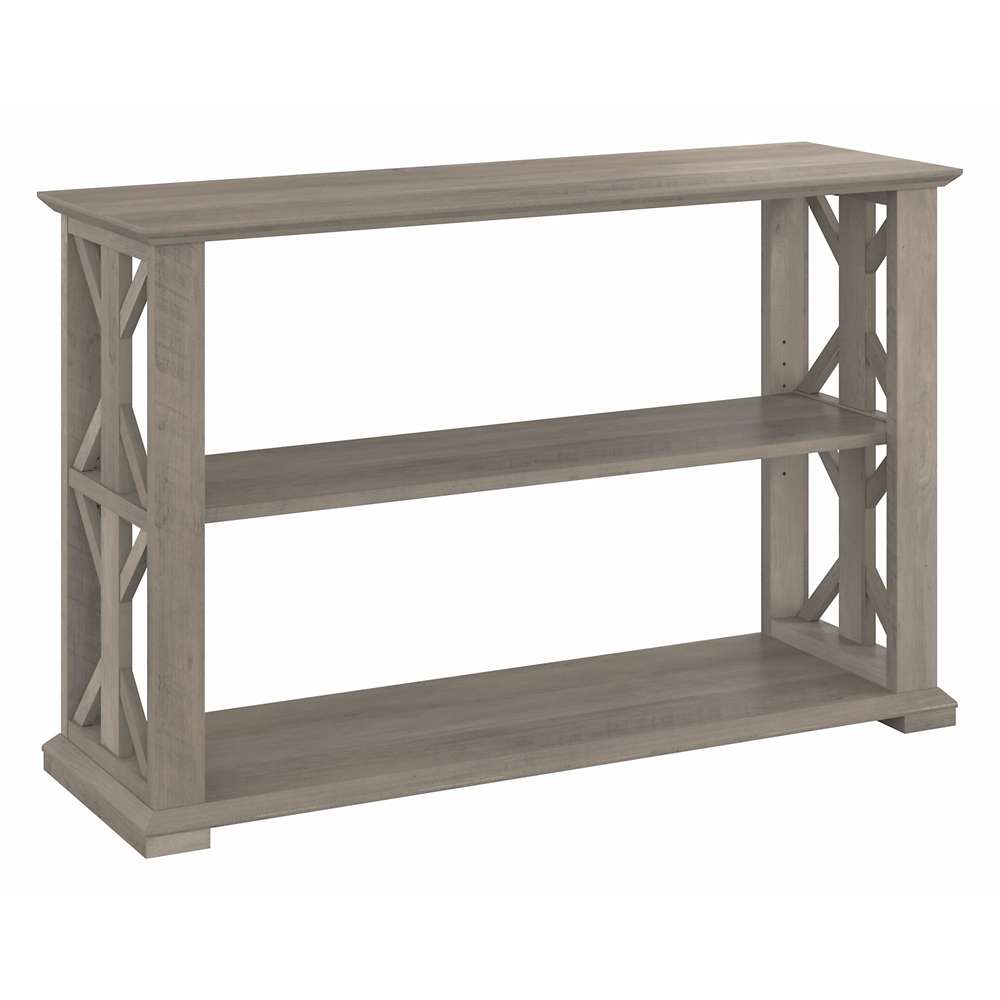 Bush Furniture - Homestead Console Table in Driftwood Gray - HOT248DG-03 veiw 1