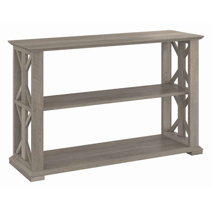 Bush Furniture - Homestead Console Table in Driftwood Gray - HOT248DG-03 veiw 1
