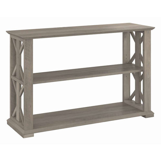 Bush Furniture - Homestead Console Table in Driftwood Gray - HOT248DG-03 veiw 1