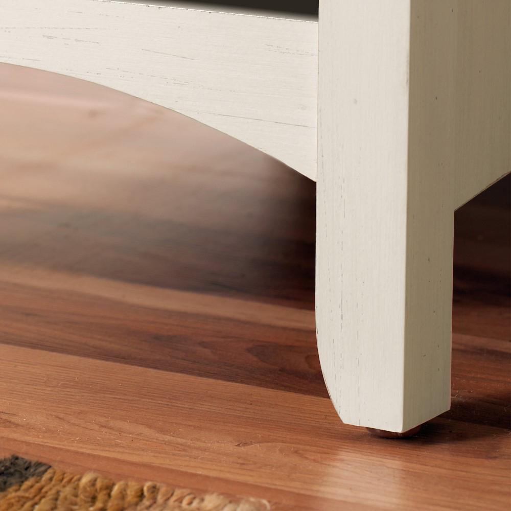 Bush Furniture - Salinas 5 Shelf Bookcase in Antique White - SAB132AW-03 veiw 5