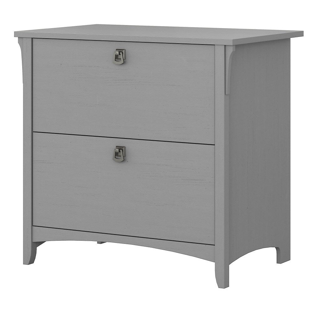 Bush Furniture - Salinas Lateral File Cabinet in Cape Cod Gray - SAF132CG-03 veiw 1