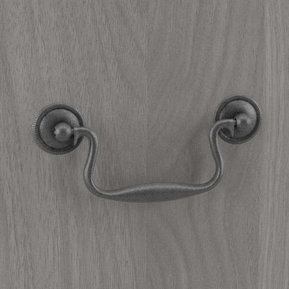 Bush Furniture - Saratoga Executive Desk and Bookcase Set in Modern Gray - SAR003MG veiw 3