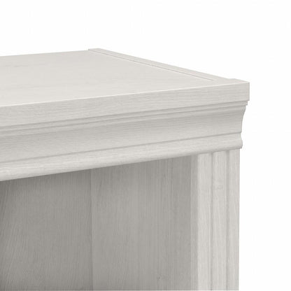 Bush Furniture - Saratoga Tall 5 Shelf Bookcase in Linen White Oak - W1645C-03 veiw 5