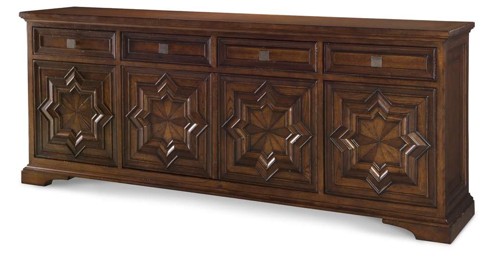Century Furniture - Casa Bella - Carved Credenza (Sierra) - C5B-404 veiw 1