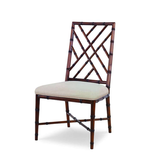 Century Furniture - Curate - Brighton Side Chair-Regency/Flax - CT2008S-RG-FL veiw 1