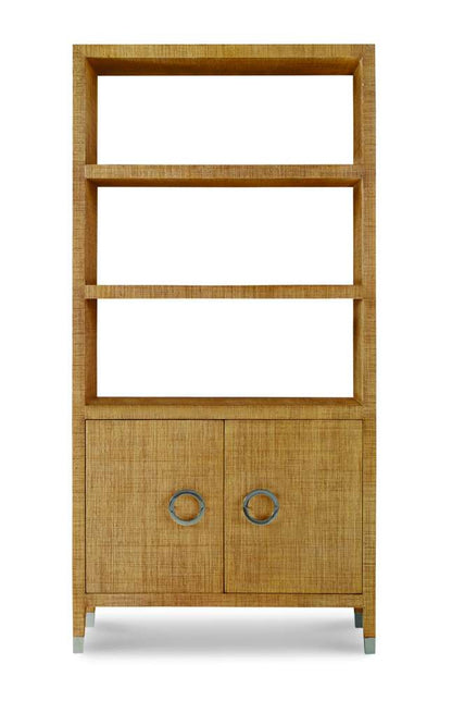 Century Furniture - Curate - Charleston Bookcase-Sand - CT5018-SD veiw 3