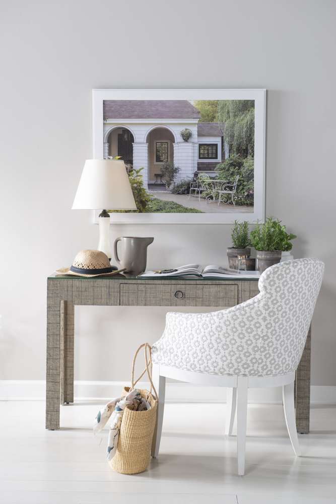 Century Furniture - Curate - Charleston Desk-French Grey - CT5038-FG veiw 4