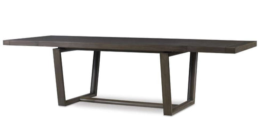 Century Furniture - Curate - Hatteras Rect. Dining Table-Mink - CT4008-MK veiw 1