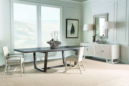 Century Furniture - Curate - Hatteras Rect. Dining Table-Mink - CT4008-MK veiw 2