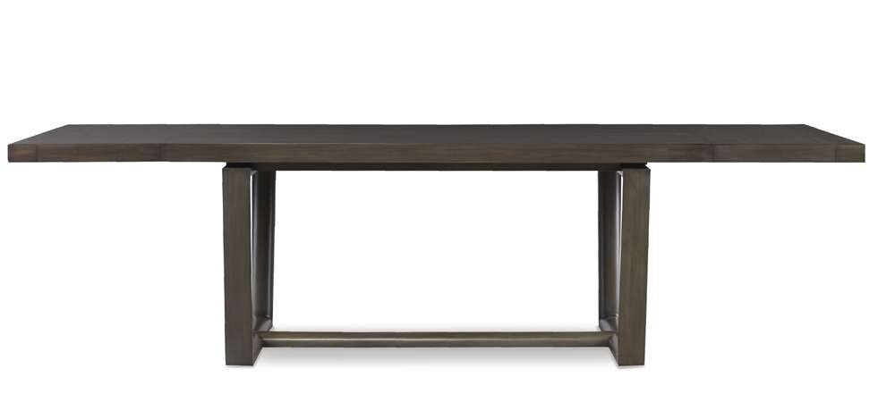 Century Furniture - Curate - Hatteras Rect. Dining Table-Mink - CT4008-MK veiw 3