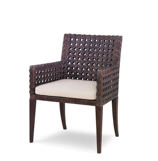 Century Furniture - Curate - Litchfield Arm Chair-Mk/Flax - CT4001A-MK-FL veiw 1