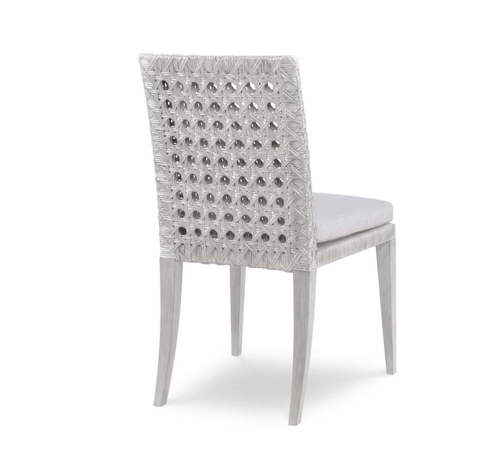 Century Furniture - Curate - Litchfield Side Chair-Peninsula/Flax - CT4001S-PN-FL veiw 2